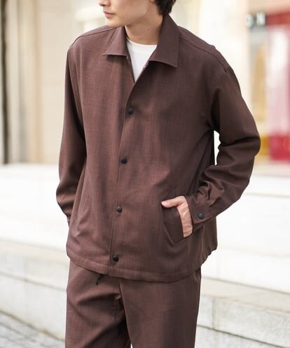 KHJJP09089 a.v.v MEN 【M-XXL】リライトコーチジャケット(セットアップ対応)
