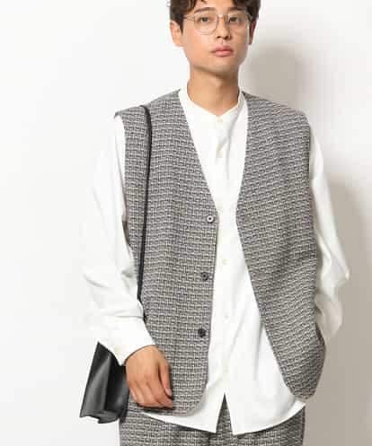 KHJJS91099 a.v.v MEN ワンサイズツイードベスト