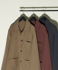 KHJJV09069 a.v.v MEN(アー・ヴェ・ヴェ) カバーオール ジャケット(セットアップ可)リライトシリーズ2 モカブラウン