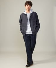 KHJJV09069 a.v.v MEN(アー・ヴェ・ヴェ) カバーオール ジャケット(セットアップ可)リライトシリーズ2 モカブラウン