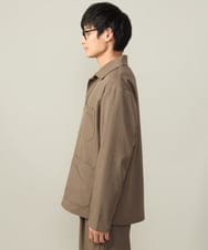 KHJJV09069 a.v.v MEN(アー・ヴェ・ヴェ) カバーオール ジャケット(セットアップ可)リライトシリーズ2 モカブラウン
