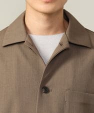 KHJJV09069 a.v.v MEN(アー・ヴェ・ヴェ) カバーオール ジャケット(セットアップ可)リライトシリーズ2 モカブラウン