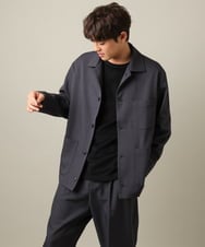 KHJJV09069 a.v.v MEN(アー・ヴェ・ヴェ) カバーオール ジャケット(セットアップ可)リライトシリーズ2 モカブラウン
