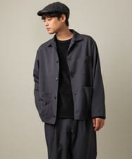 KHJJV09069 a.v.v MEN(アー・ヴェ・ヴェ) カバーオール ジャケット(セットアップ可)リライトシリーズ2 モカブラウン