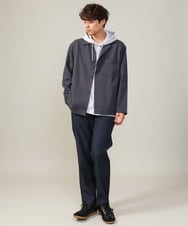 KHJJV09069 a.v.v MEN(アー・ヴェ・ヴェ) カバーオール ジャケット(セットアップ可)リライトシリーズ2 モカブラウン