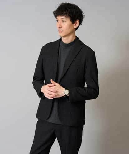 KHJKA05119 a.v.v MEN 【イージーケア】デニムライクストレッチスマートジャケット【洗濯機で洗える】〈SMART SERIES〉