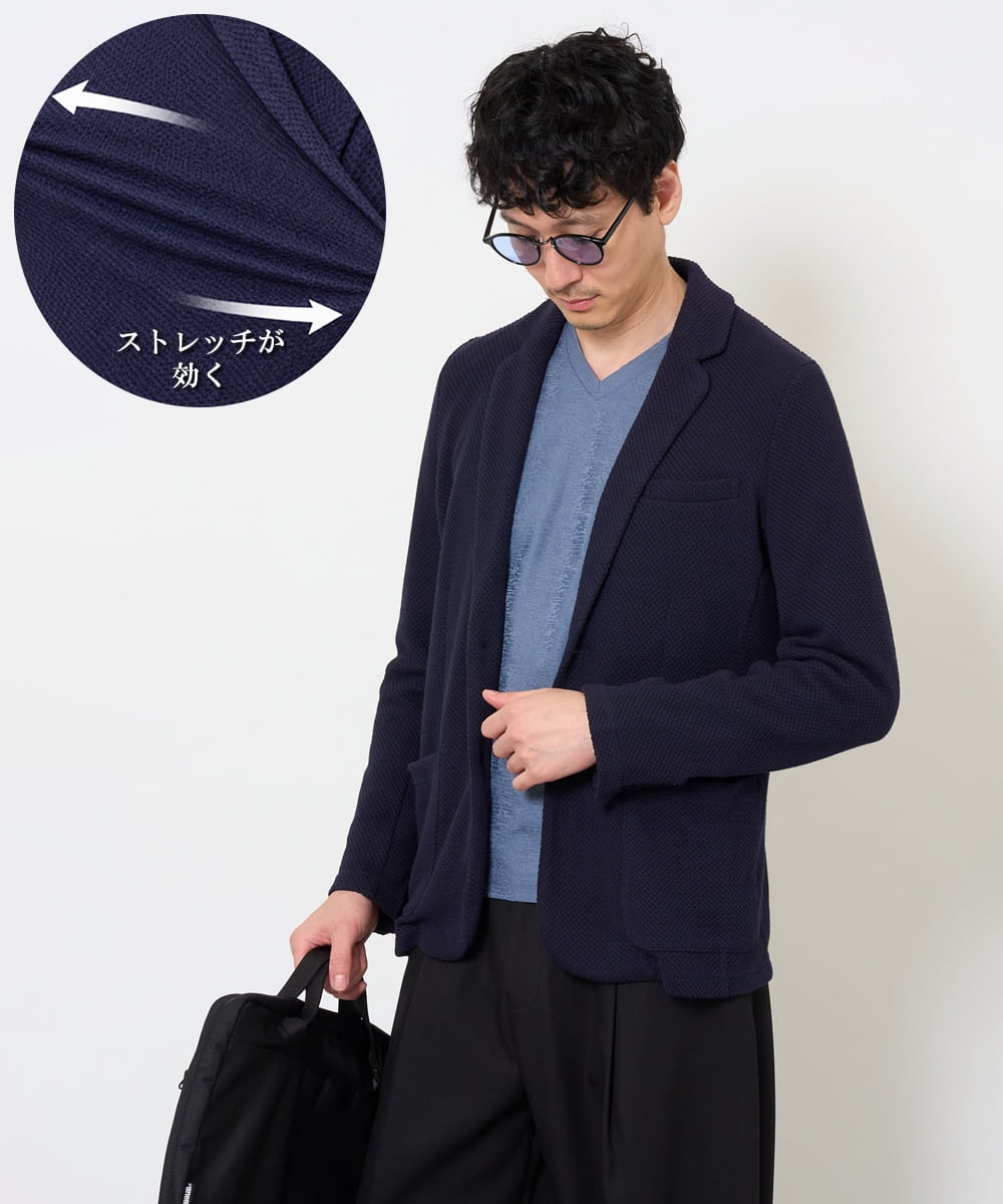 アルゴンキン　紺色ジャケット Weather proofed Leather】レザーアビエータージャケット(ブルゾン