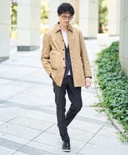 KHJKA16119 a.v.v MEN(アー・ヴェ・ヴェ) 【イージーケア/シワになりにくい】スマートジャケット 秋リライト【洗濯機で洗える/ストレッチ】〈ON/OFF SERIES〉 ダークグレー