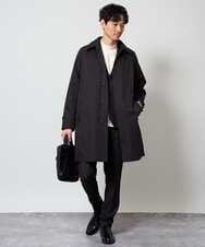 KHJKD05119 a.v.v MEN(アー・ヴェ・ヴェ) 【シェイプジャケット/イージーケア/洗濯機で洗える/ストレッチ】デニムライクストレッチスマートジャケット ダークグレー