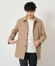 KHJKD18139 a.v.v MEN(アー・ヴェ・ヴェ) ＼WEB限定予約／ツイルストレッチステンカラージャケット【撥水/毛玉になりにくい】 ベージュ