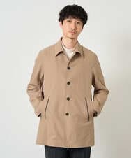 KHJKD18139 a.v.v MEN(アー・ヴェ・ヴェ) ＼WEB限定予約／ツイルストレッチステンカラージャケット【撥水/毛玉になりにくい】 ベージュ