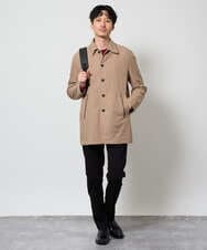 KHJKD18139 a.v.v MEN(アー・ヴェ・ヴェ) ＼WEB限定アイテム／ツイルストレッチステンカラージャケット【撥水/毛玉になりにくい】 ベージュ
