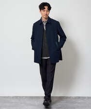 KHJKD18139 a.v.v MEN(アー・ヴェ・ヴェ) ＼WEB限定アイテム／ツイルストレッチステンカラージャケット【撥水/毛玉になりにくい】 ベージュ