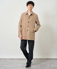 KHJKD18139 a.v.v MEN(アー・ヴェ・ヴェ) ＼WEB限定予約／ツイルストレッチステンカラージャケット【撥水/毛玉になりにくい】 ベージュ