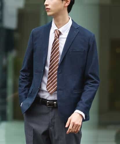 KHJKM06099 a.v.v MEN 【抗菌防臭/ストレッチ/多ポケット】抗菌加工ジャージージャケット(セットアップ対応)