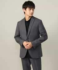 KHJKV82149 a.v.v MEN(アー・ヴェ・ヴェ) 【セレモニー/通勤】ウーステッドストレッチジャケット(セットアップ可) グレー