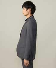 KHJKV82149 a.v.v MEN(アー・ヴェ・ヴェ) 【セレモニー/通勤】ウーステッドストレッチジャケット(セットアップ可) グレー