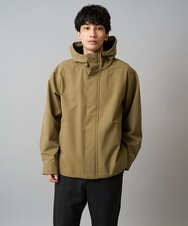 KHJLA01099 a.v.v MEN(アー・ヴェ・ヴェ) 【軽撥水/防風】SORONAラミネートコーティングマウンテンパーカー ブラック