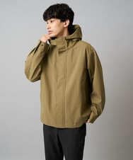 KHJLA01099 a.v.v MEN(アー・ヴェ・ヴェ) 【軽撥水/防風】SORONAラミネートコーティングマウンテンパーカー ブラック