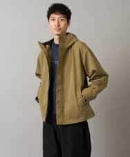 KHJLA01099 a.v.v MEN(アー・ヴェ・ヴェ) 【軽撥水/防風】SORONAラミネートコーティングマウンテンパーカー ブラック