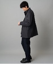 KHJLA20139 a.v.v MEN(アー・ヴェ・ヴェ) 【軽撥水/防風】SORONA中綿スタンドブルゾン ブラック