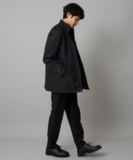 KHJLA20139 a.v.v MEN(アー・ヴェ・ヴェ) 【軽撥水/防風】SORONA中綿スタンドブルゾン ブラック