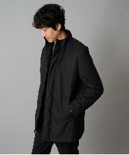 KHJLA20139 a.v.v MEN(アー・ヴェ・ヴェ) 【軽撥水/防風】SORONA中綿スタンドブルゾン ブラック