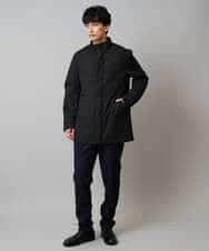KHJLA20139 a.v.v MEN(アー・ヴェ・ヴェ) 【軽撥水/防風】SORONA中綿スタンドブルゾン ブラック