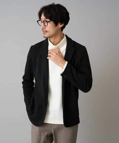 KHJLA36119 a.v.v MEN 【イージーケア/ストレッチ】ダブルフェイスジャージースマートジャケット【洗濯機で洗える】〈ON/OFF SERIES〉