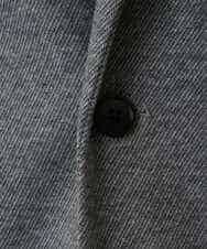 KHJLA36119 a.v.v MEN(アー・ヴェ・ヴェ) 【イージーケア/ストレッチ】ダブルフェイスジャージースマートジャケット【洗濯機で洗える】〈ON/OFF SERIES〉 ブラック