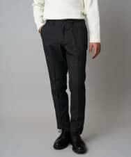 KHJLA37119 a.v.v MEN(アー・ヴェ・ヴェ) 【イージーケア/毛玉になりにくい】メランジシャンブレースマートジャケット【洗濯機で洗える/ストレッチ】<ON/OFF SERIES> ダークグレー