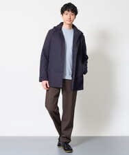 KHJLD20149 a.v.v MEN(アー・ヴェ・ヴェ) SORONA中綿スタンドブルゾン ダークグレー