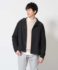 KHJLD29149 a.v.v MEN(アー・ヴェ・ヴェ) ウラメッシュナイロンストレッチスタンドブルゾン カーキ