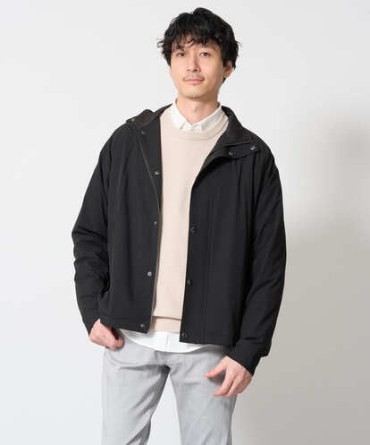 KHJLD29149 a.v.v MEN ウラメッシュナイロンストレッチスタンドブルゾン