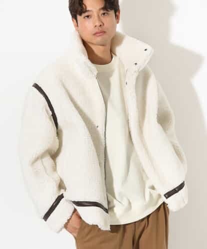 KHJLS31139 a.v.v MEN ボアスタンドカラーブルゾン