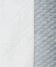 KHKAD64054 a.v.v MEN(アー・ヴェ・ヴェ) 【イージーケア/洗濯機で洗える】フクレジャカード縦切替プルオーバー ホワイト