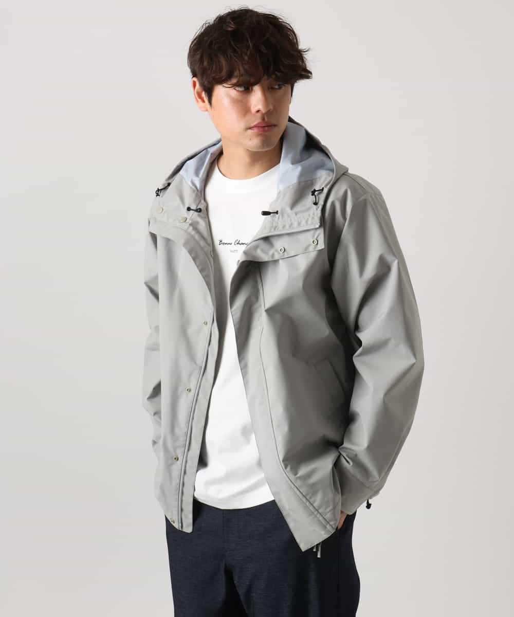 KHKEA07034 a.v.v MEN(アー・ヴェ・ヴェ) 【コットン100％】ミニロゴプリントロングTシャツ ダークグレー