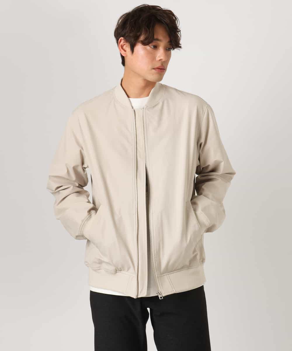 KHKEA10049 a.v.v MEN(アー・ヴェ・ヴェ) 【コットン100％】PARISフォトプリントワイドシルエットロングTシャツ ライトグレー