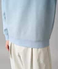 KHKED08059 a.v.v MEN(アー・ヴェ・ヴェ) 【イージーケア/洗濯機で洗える/毛玉になりにくい/ストレッチ】サッカーダンボールプルオーバー ライトグレー