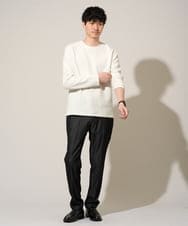 KHKED09049 a.v.v MEN(アー・ヴェ・ヴェ) 【イージーケア/洗濯機で洗える】キカフクレジャカードプルオーバー ライトグレー