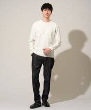 KHKED09049 a.v.v MEN(アー・ヴェ・ヴェ) 【イージーケア/洗濯機で洗える】キカフクレジャカードプルオーバー ライトグレー