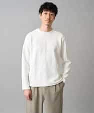 KHKED09049 a.v.v MEN(アー・ヴェ・ヴェ) 【イージーケア/洗濯機で洗える】キカフクレジャカードプルオーバー ホワイト