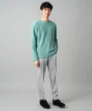 KHKED09049 a.v.v MEN(アー・ヴェ・ヴェ) 【イージーケア/洗濯機で洗える】キカフクレジャカードプルオーバー ライトグレー