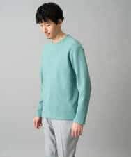 KHKED09049 a.v.v MEN(アー・ヴェ・ヴェ) 【イージーケア/洗濯機で洗える】キカフクレジャカードプルオーバー ライトグレー