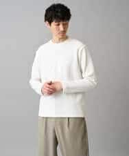 KHKED09049 a.v.v MEN(アー・ヴェ・ヴェ) 【イージーケア/洗濯機で洗える】キカフクレジャカードプルオーバー ライトグレー