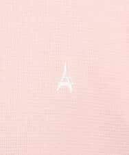 KHKED10044 a.v.v MEN(アー・ヴェ・ヴェ) 【イージーケア/洗濯機で洗える/毛玉になりにくい】アゼダブルフェイス1ポイント刺繍カットソー ライトグレー