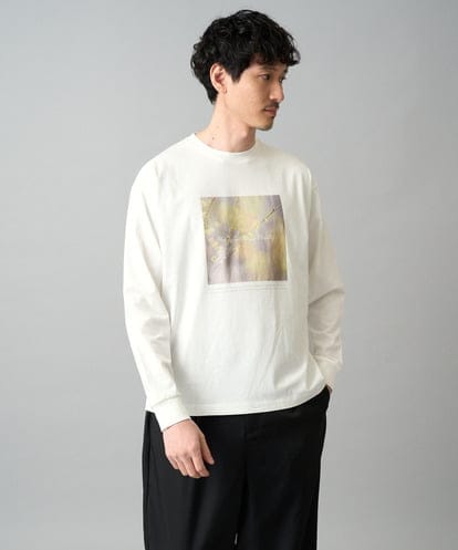 KHKED12049 a.v.v MEN フォトグラファーコラボ ワイドシルエットカットソー