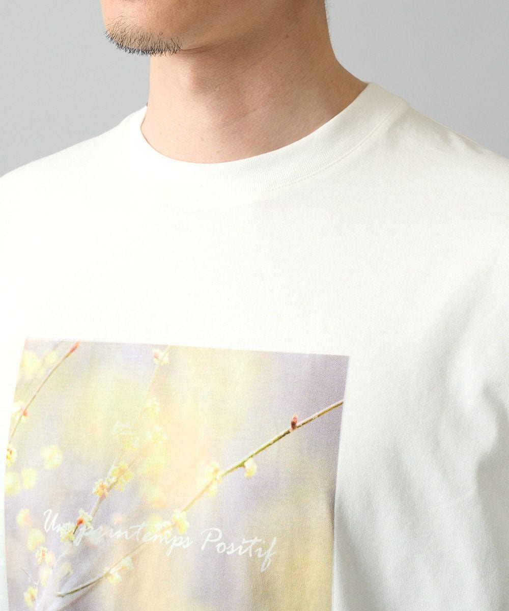 KHKED12049 a.v.v MEN(アー・ヴェ・ヴェ) フォトグラファーコラボ ワイドシルエットカットソー ダークグレー