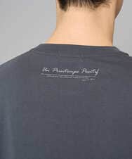 KHKED12049 a.v.v MEN(アー・ヴェ・ヴェ) フォトグラファーコラボ ワイドシルエットカットソー ダークグレー