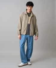 KHKED12049 a.v.v MEN(アー・ヴェ・ヴェ) フォトグラファーコラボ ワイドシルエットカットソー ダークグレー